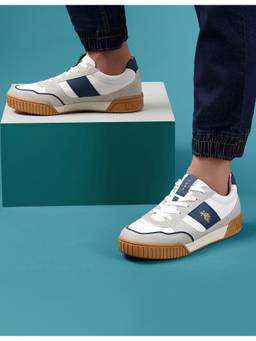 U.S. POLO ASSN. - REVER 2.0 White Stylish Casual Sneakers For Men