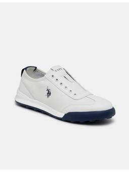 U.S. POLO ASSN. - BRAM 2.0 White Stylish Casual Sneakers For Men