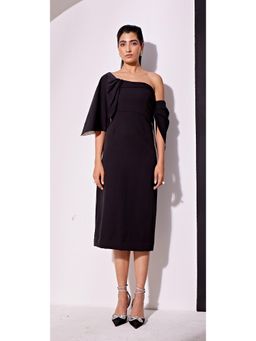 Vidhi Wadhwani - Black Naomi Midi Dress