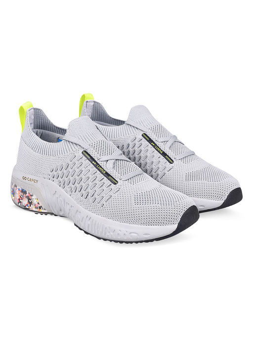 Campus Sports Shoes For Boys Grey And Orange Campus Men's Sports