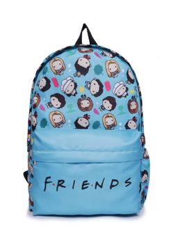 Astrid - Friends Printed Backpack Medium Size with Two Zipper Compartment