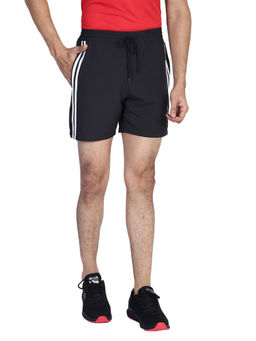 Off Limits - Men Black Stripe Shorts