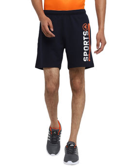 Off Limits - Men Navy Blue Sports Shorts