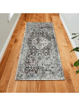 OBSESSIONS - Machine Made Vintage Patterned Runner (2.5x5 Feet)