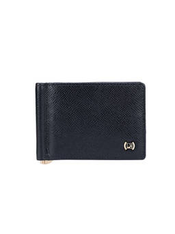 Da Milano - Genuine Leather Black Money Wallet