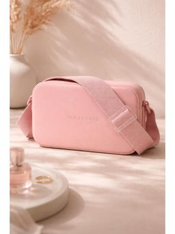 VIAJECITO - Pink Solid-Plain Sling and Cross bags