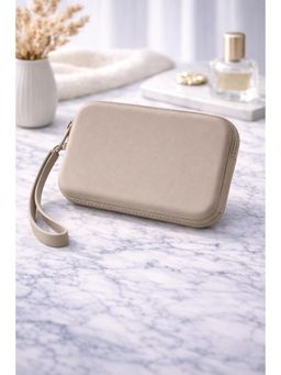 VIAJECITO - Taupe Solid-Plain Clutches