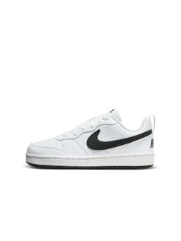 Nike - Court Borough Low Recraft Big Kids White Basketball Shoes