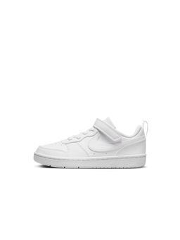 Nike - Court Borough Low Recraft Little Kids White Basketball Shoes