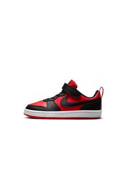 Nike - Court Borough Low Recraft Little Kids Red Basketball Shoes