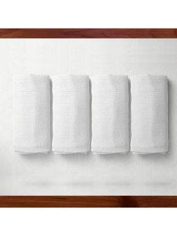 Elementary - Reusable Muslin Cotton Large Square Nappies (Pack of 4)