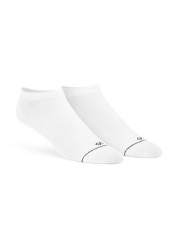 Dynamocks - Men and Women Ankle Length Socks White