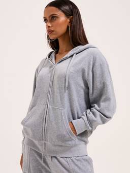 Juicy Couture - Grey Women's Halan Hoodie