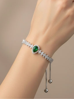 Anoree - Leo Tennis Green Bracelet