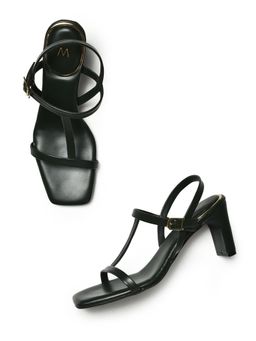 W - Solid Dark Green Square Toe Block