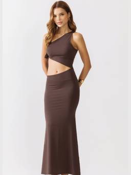 NEF'S Finds - Brown Alaia Dress