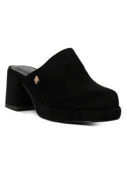 Rag & Co - Solid Black Heels