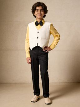 Fayon Kids - Yellow Solid Formal Set
