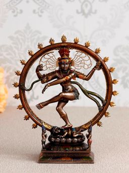 eCraftIndia - Dancing Nataraja Cold Cast Bronze Resin Decorative Figurine