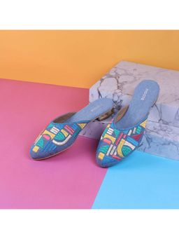 Mochi - Women Blue Casual Heels