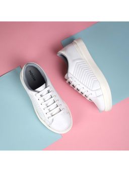 Mochi - Women White Sneakers
