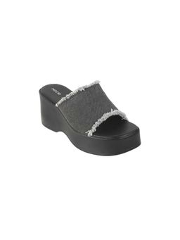 Mochi - Women Black Wedges