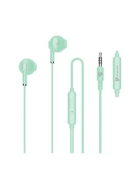 UltraProlink - Pastels UM1130 Noise Isolation Hands free Earphones with Mic Green