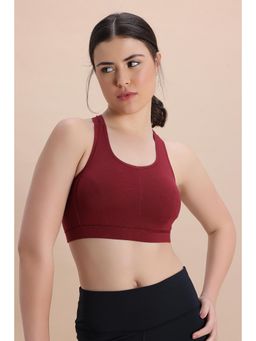 Zivame - Merlot Zelocity Low Impact Sports Bra