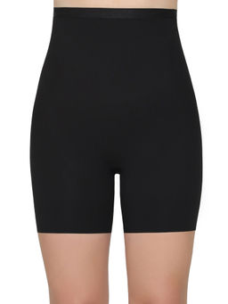 Wacoal - Women's Shape Revelation High Waist Full Coverage Seamless Black Thigh Shaper