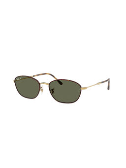 Ray-Ban - Women Polarized Green Lens Irregular Sunglasses - 0Rb374992735858 (58)