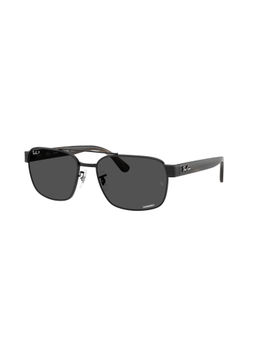 Ray-Ban - Unisex Polarized Grey Lens Square Sunglasses - 0Rb3751Ch002/K861 (61)