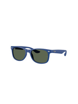 Ray-Ban - Kids Unisex UV Protected Green Lens Square Sunglasses - 0RJ9052S71777147