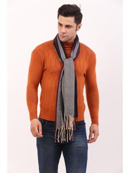CAZZANO - Men Winter Stripes Scarf - Multi-Color