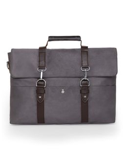 MBOSS - Faux Leather 15.6 Inch Laptop Messenger Bag