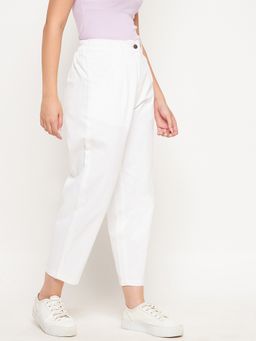 WineRed - Women's White Pant