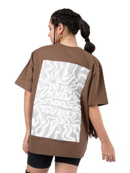 RHINO CULT - Women's Know Yourself Oversize T-Shirt