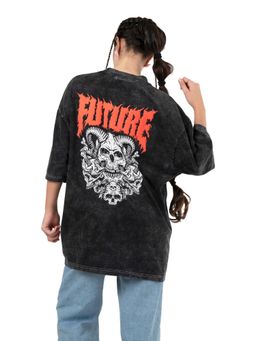 RHINO CULT - Women's Acid Wash Anarchy T-Shirt