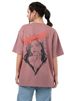 RHINO CULT - Women's Badass Bitch Oversize T-Shirt