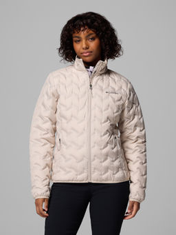 Columbia - Women Beige Delta Ridge Ii Puffer Jacket