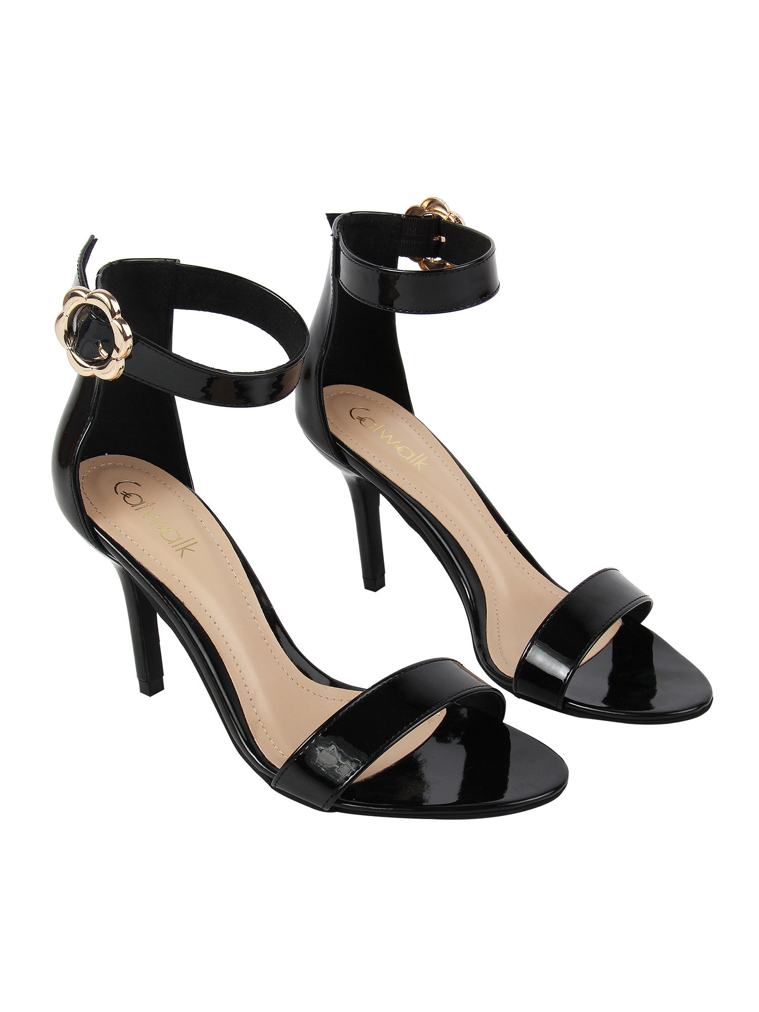 Catwalk Heels : Buy Catwalk Black Solid 