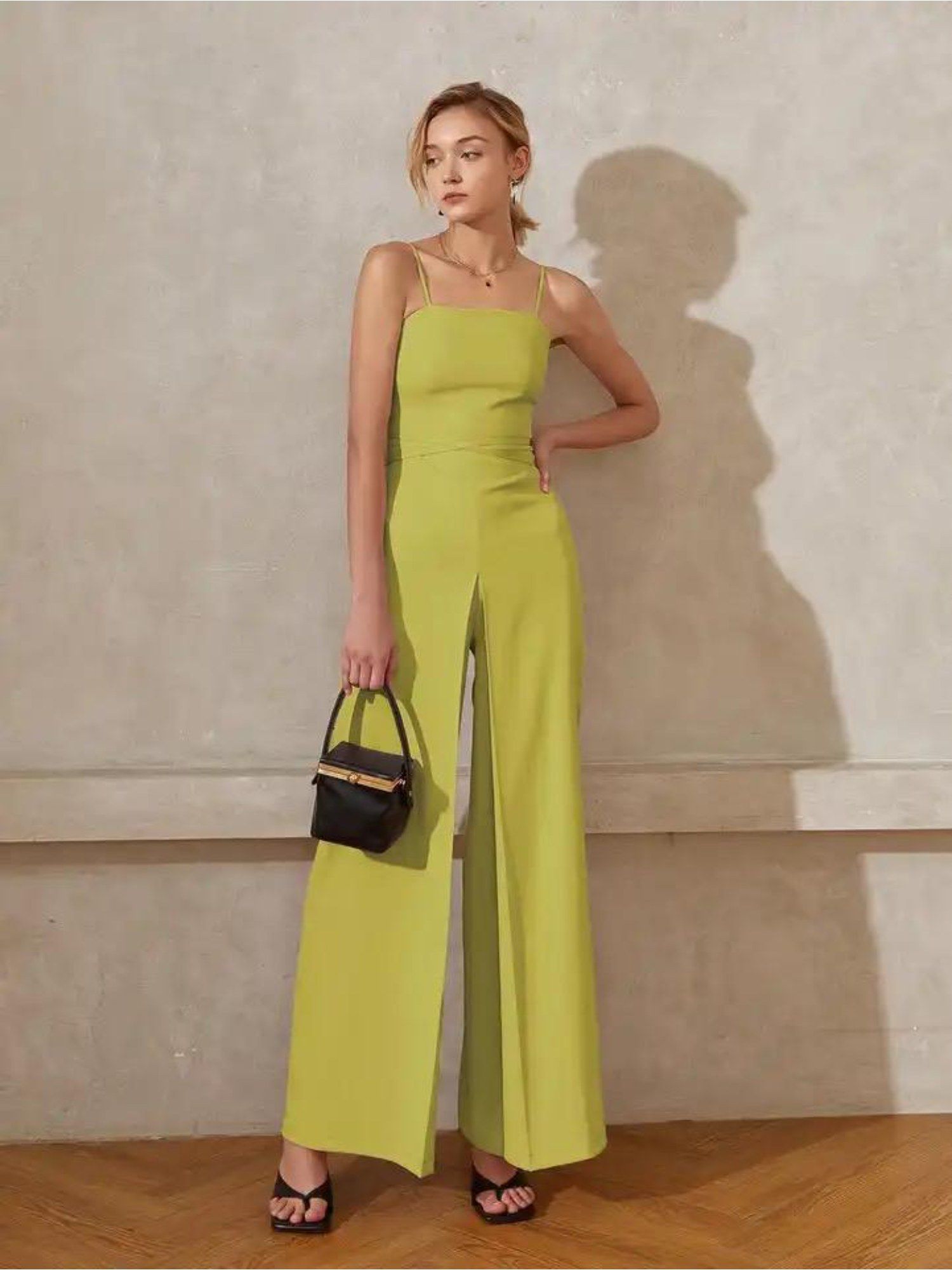 Green Heloise Statement Jumpsuit-picture-12