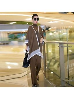 MISS MOSA BY AKANKSHA - Erabella Winter Top With Pant And Cape (Set of 3)