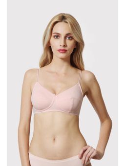 Van Heusen Woman Lingerie and Athleisure - Van Heusen Women Antibacterial & Non Padded Bra - Peach Plum