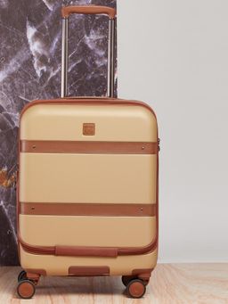 Roncato - CHARM Cream Color ABS Material Hard 21" Cabin Size Trolley