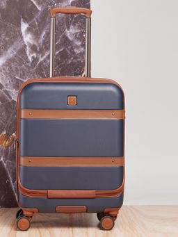 Roncato - CHARM Blue Color ABS Material Hard 21" Cabin Size Trolley