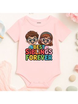 KNITROOT - Raksha Bandhan Theme Best Siblings Forever Onesie