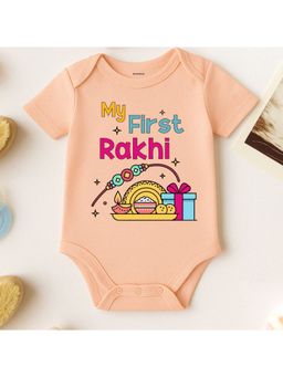 KNITROOT - Raksha Bandhan Theme My First Rakhi Onesie