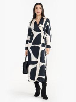 Perona - Women Terylene Multi-Color Maxi Dress