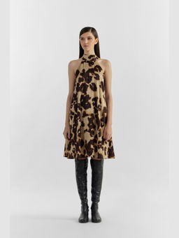 Perona - Women Polyester Multi-Color Knee Length Dress