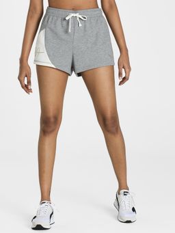 Puma - Women Solid Sweet Short - Grey